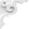 Ekena Millwork Benson Architectural Grade PVC Corbel, 1 7/8"W X 12"D X 12"H CORP01X12X12BE - alternate 2
